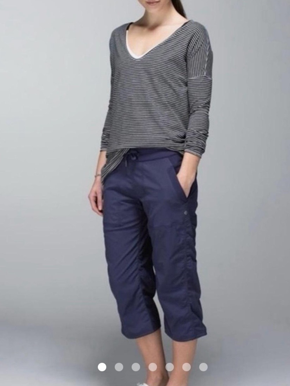 lululemon athletica Inkwell Dance Studio Crop Capri